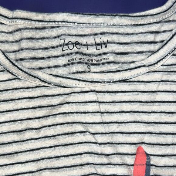 Zoe + Liv “Vacation Mode” Striped Tank Top - Picture 2 of 4